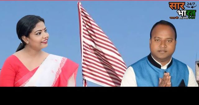 सरना झंडा स्थापना को लेकर आदिवासी समाज के दो गुटों में विवाद, लालपुर बना रणक्षेत्र