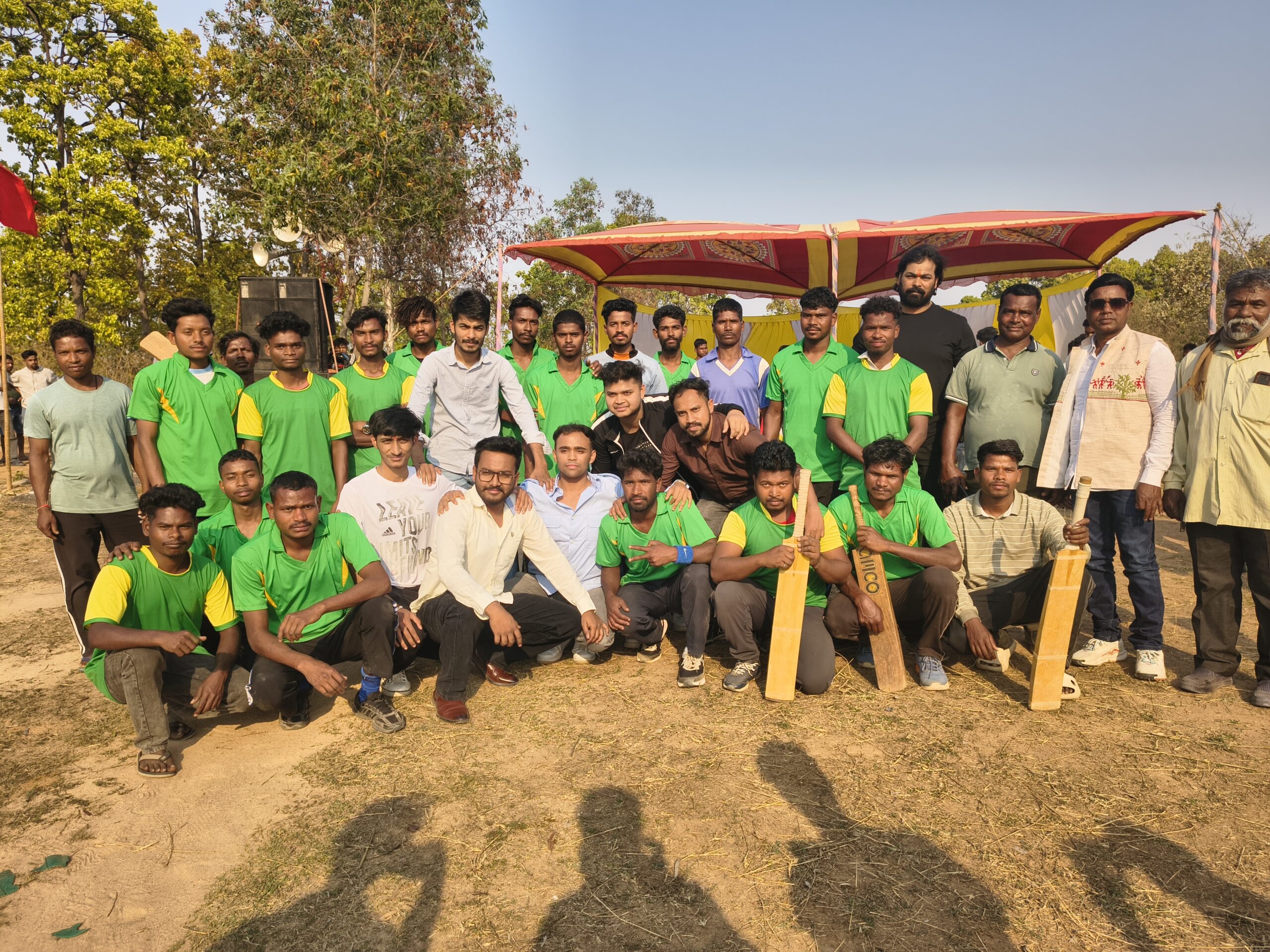 सरहुल मिलन समारोह  के अवसर पर चुकडू में हुआ क्रिकेट टूर्नामेंट का आयोजन